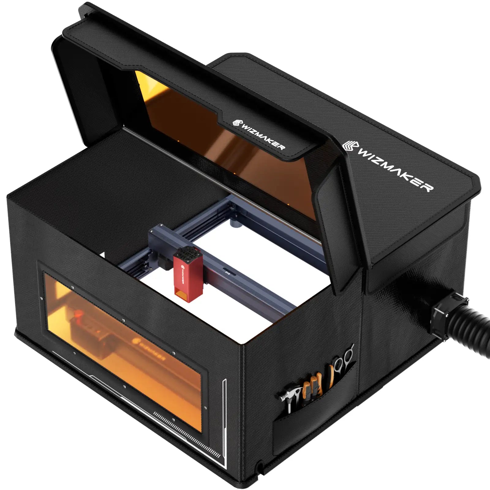 WIZMAKER Enclosure Foldable Dust-Proof Cover for Most Laser Engravers