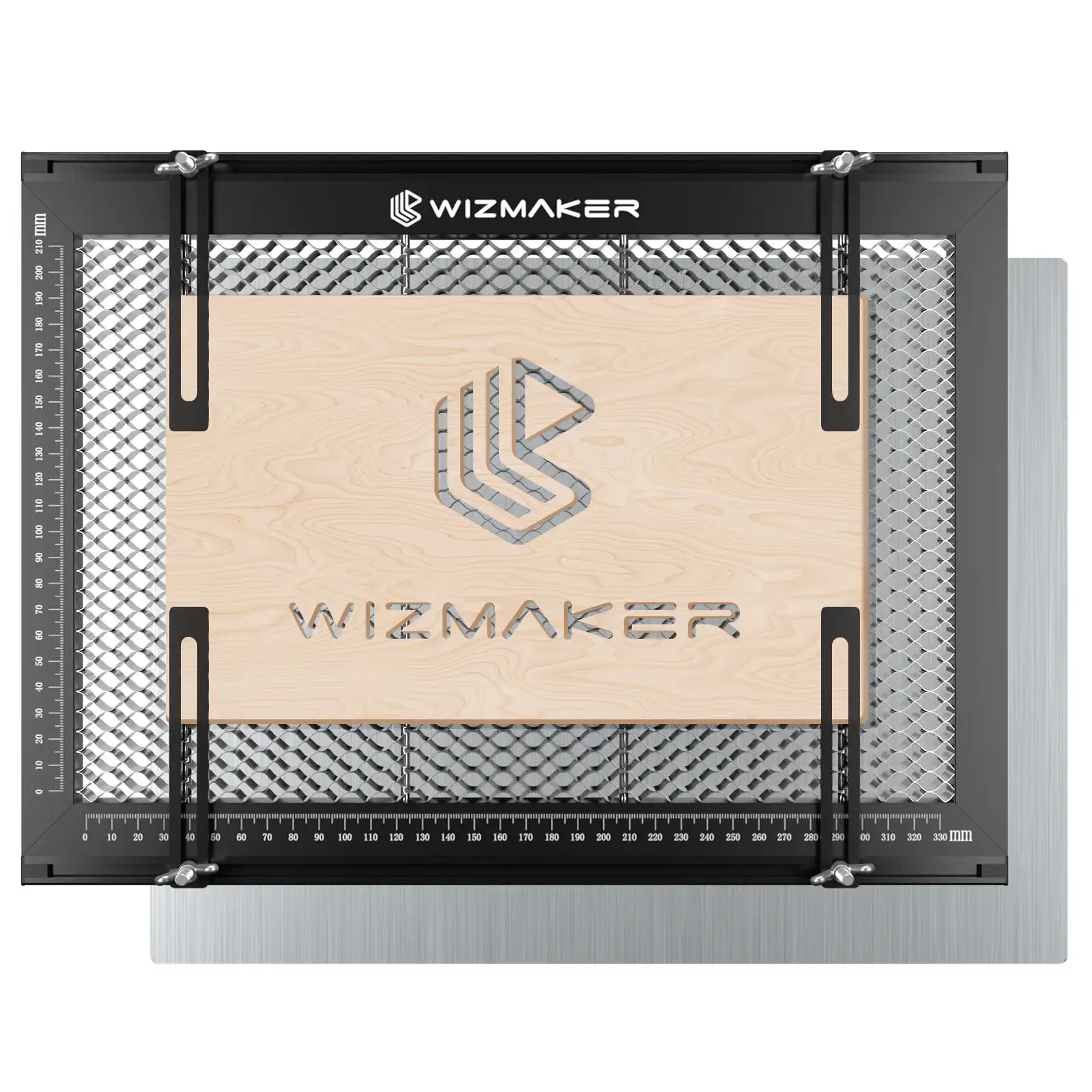 WIZMAKER Honeycomb-Laser Bed with Fixture 381*283mm