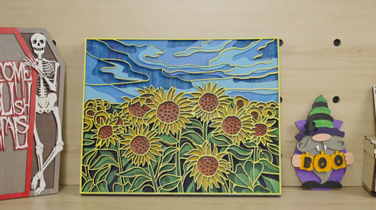 Crafting Multi-Layered Decorative Paintings with Wizmaker L1 Laser Engraver