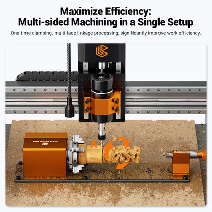 Easy Setup of 4th Axis controller for WizMaker Artisan 01 CNC Machine