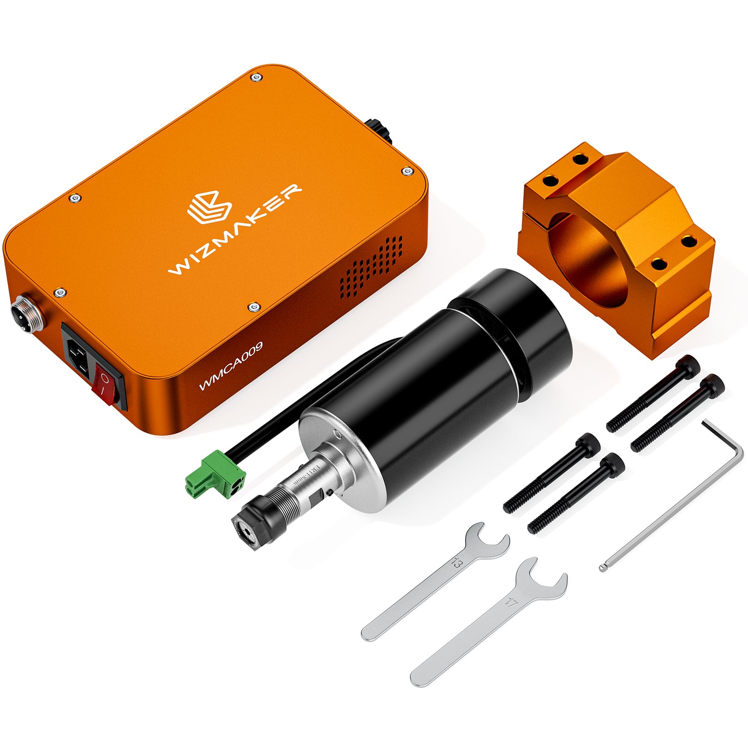 WizMaker 500W Spindle Packaging