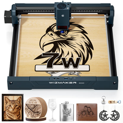 WizMaker WAND 7W Laser Engraver