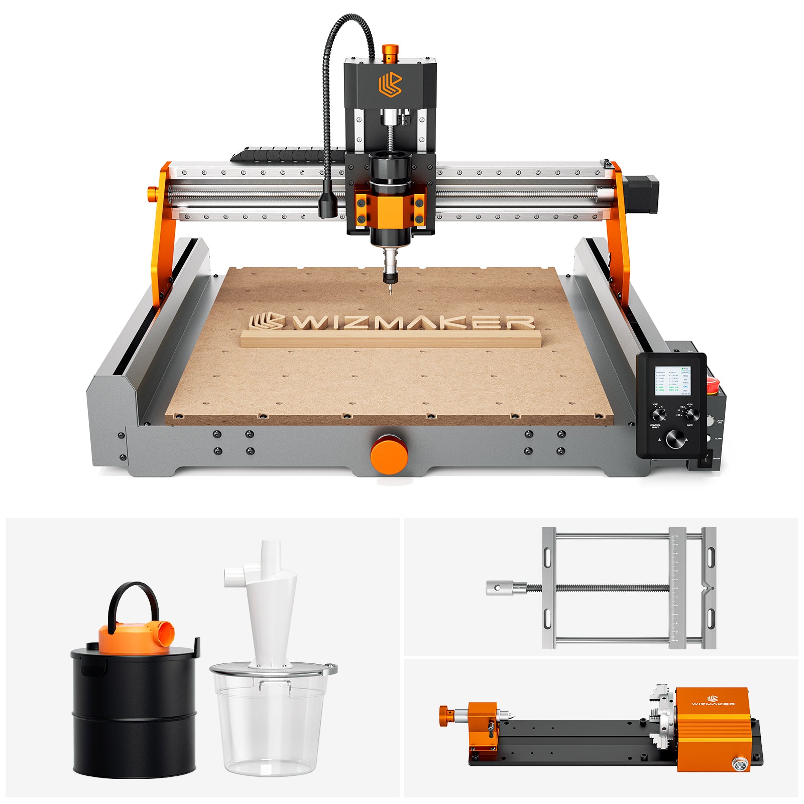 WizMaker Artisan 01 - The most precise desktop CNC routing machine