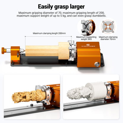 WIZMAKER 4th Axis Rotary