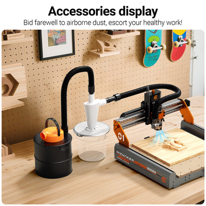 WizMaker Dust Collector for Artisan 01 CNC Machine
