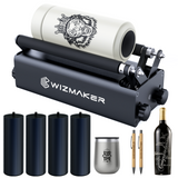Wizmaker L1-36 +Air Assist +Rotary +Honeycomb +Enclosure +Air Purifier