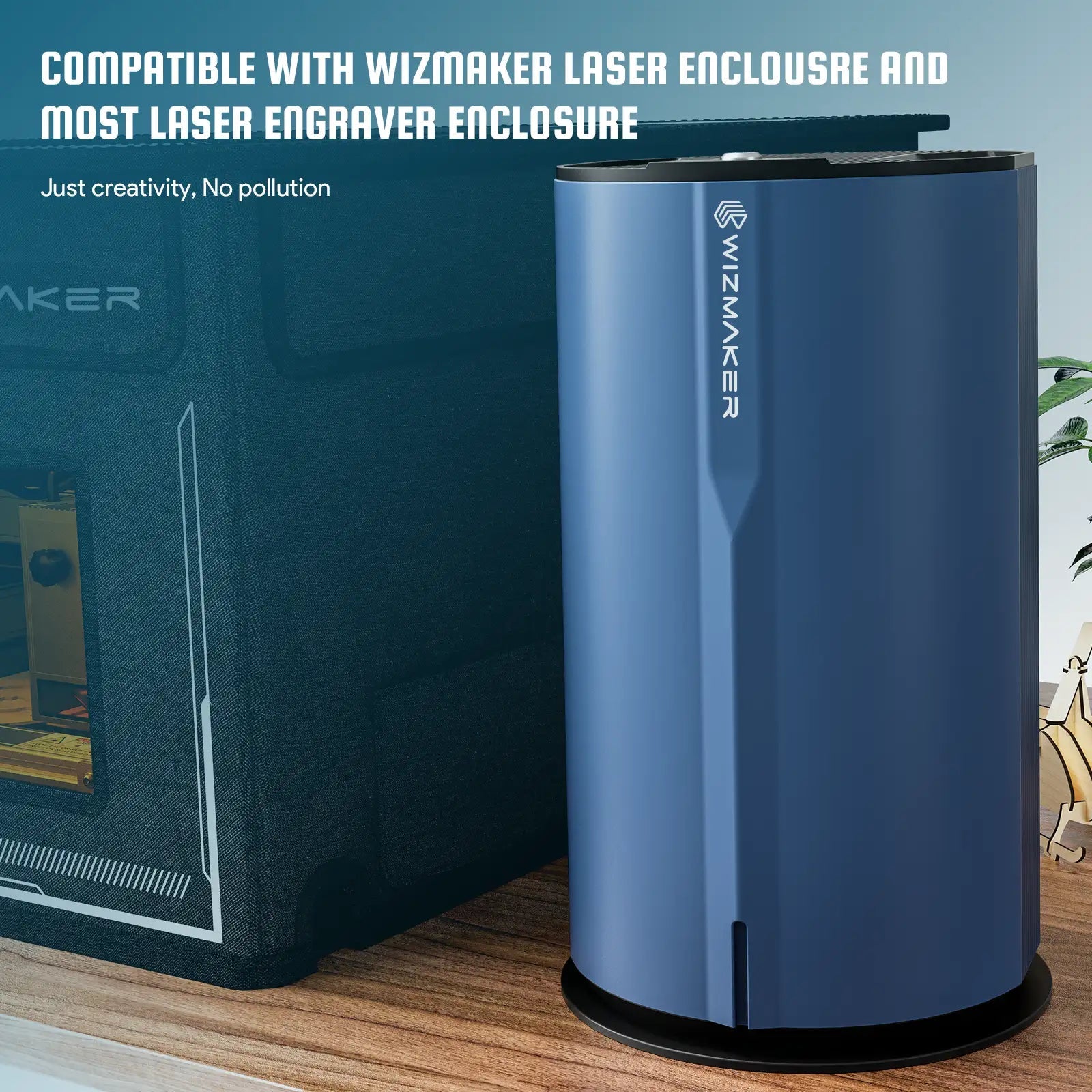 WIZMAKER Air Purifier Smoke Filter for Laser Engraver WIZMAKER 