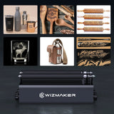 WIZMAKER Automatic Rotary Roller 24W for Laser Machine WIZMAKER 