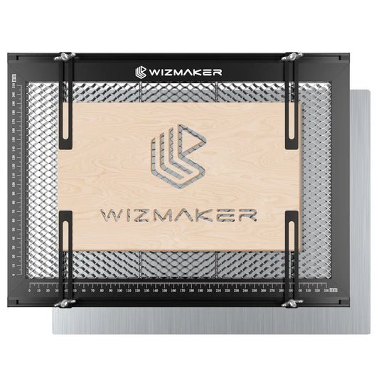 WIZMAKER Honeycomb-Laser Bed with Fixture 381*283mm WIZMAKER 