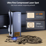 WIZMAKER L1 12W Laser Engraver Cutting Machine WIZMAKER 