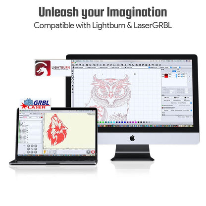 WIZMAKER L1 12W Laser Engraver Cutting Machine WIZMAKER 