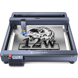 WIZMAKER L1 12W Laser Engraver Cutting Machine WIZMAKER Gray EU Plug 