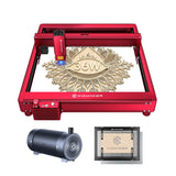 WIZMAKER L1 36W Laser Engraver Cutting Machine with Air Assist & Honey Working Table WIZMAKER Red EU Plug 