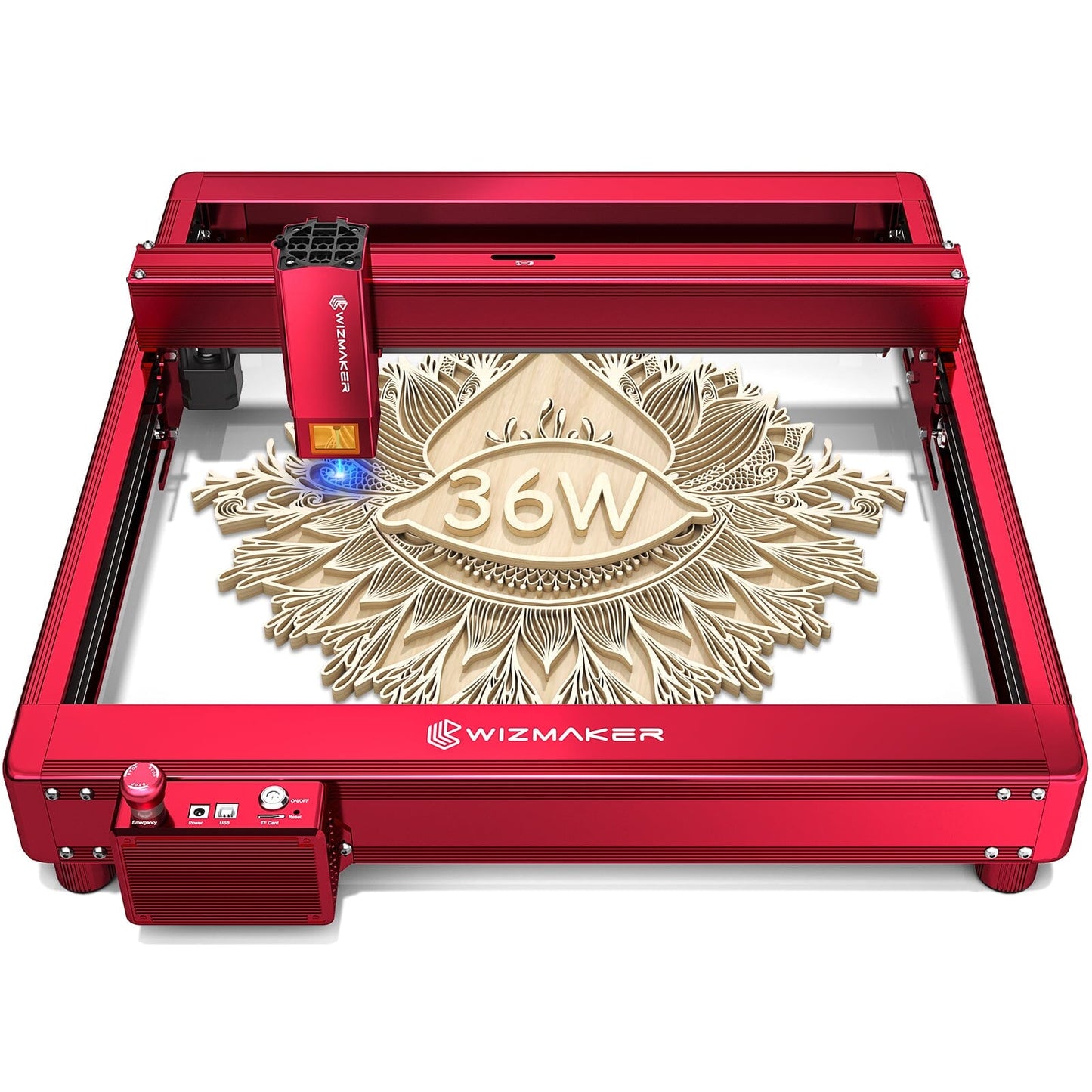 WIZMAKER L1 36W Laser Engraver Cutting Machine WIZMAKER 