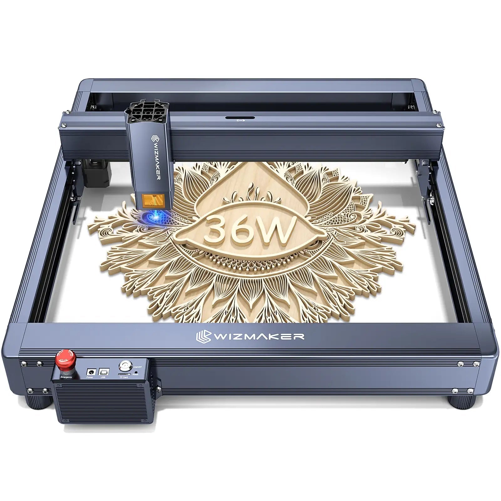 WIZMAKER L1 36W Laser Engraver Cutting Machine