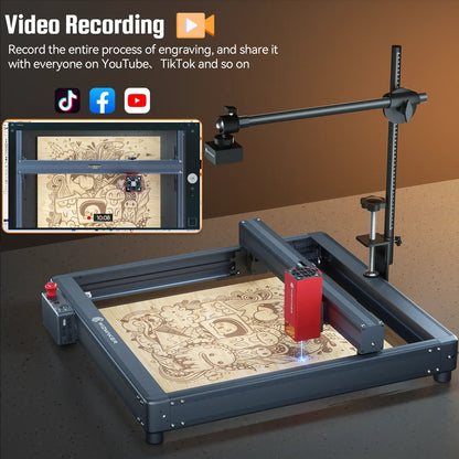 WIZMAKER Lightburn Camera Precise Positioning For Laser Engraving Machine WIZMAKER 